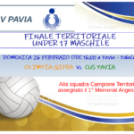 Al via le finali territoriali Under